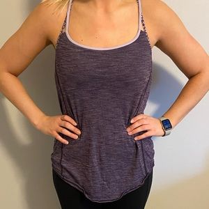 Purple lululemon tank